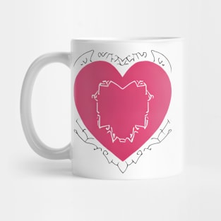 Pink Heart (Valentines Special) Mug